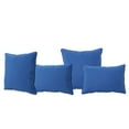 thumbnail image 1 of Noble House Coronado Outdoor Water Resistant Pillow in Blue (Set of 4), 1 of 5