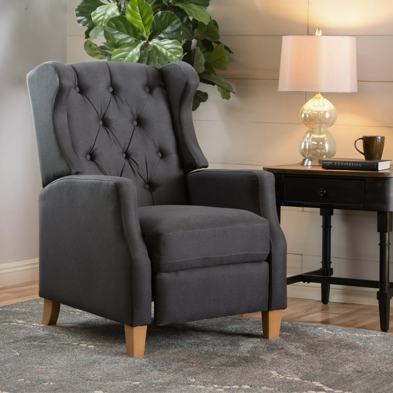 Walmart tufted recliner hot sale
