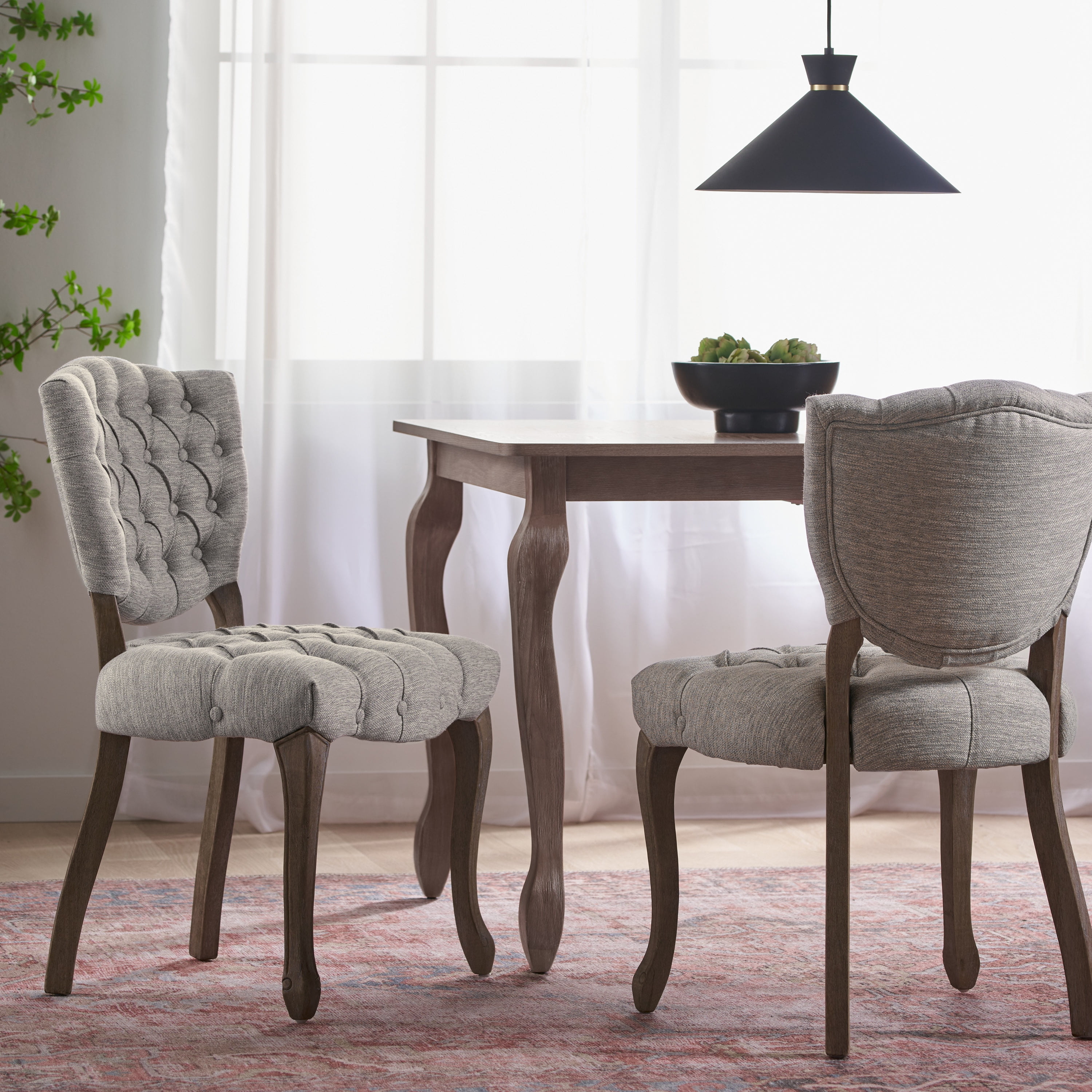 Noble House Crosswind Traditional Dining Chairs 33.75
