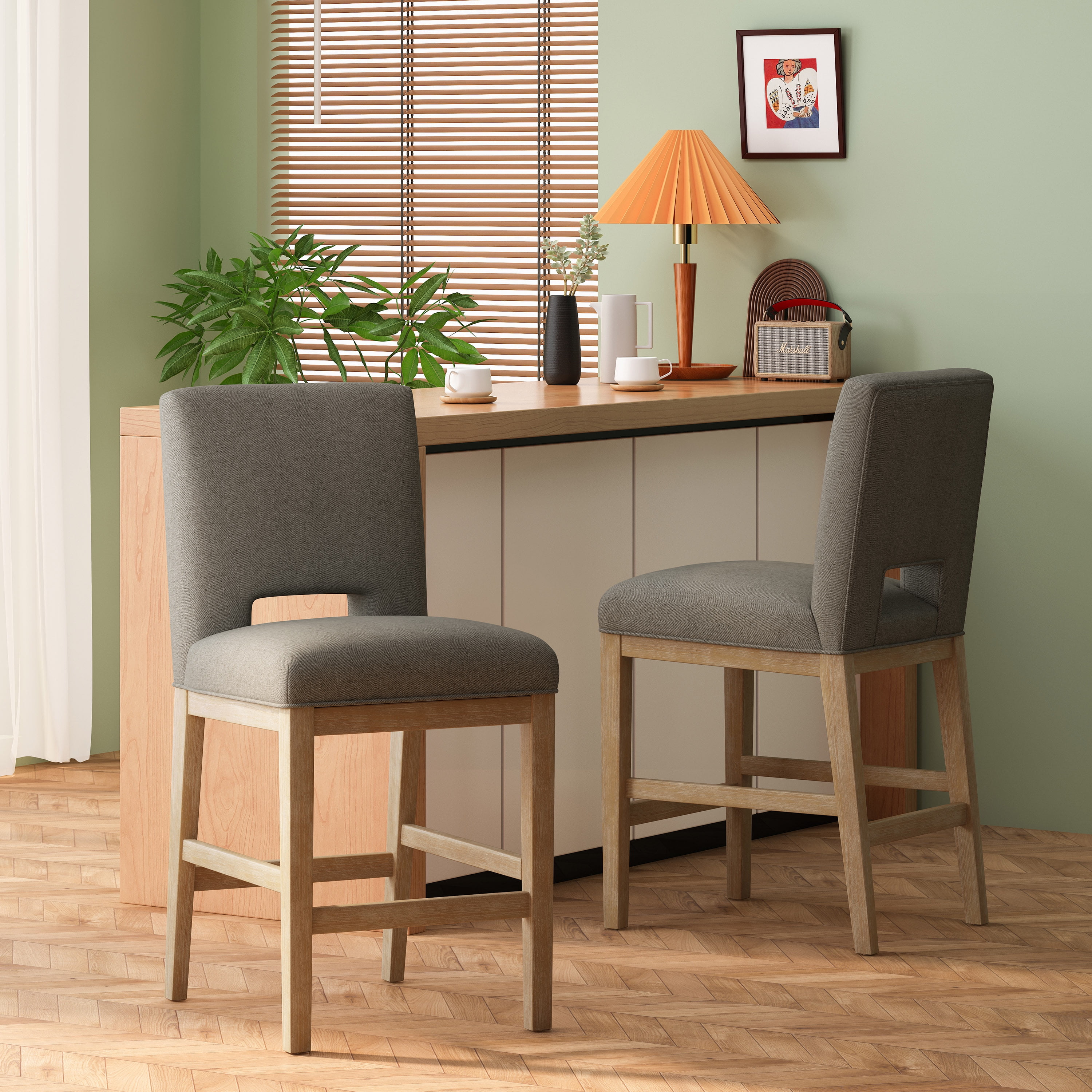 Weathered grey counter stools outlet