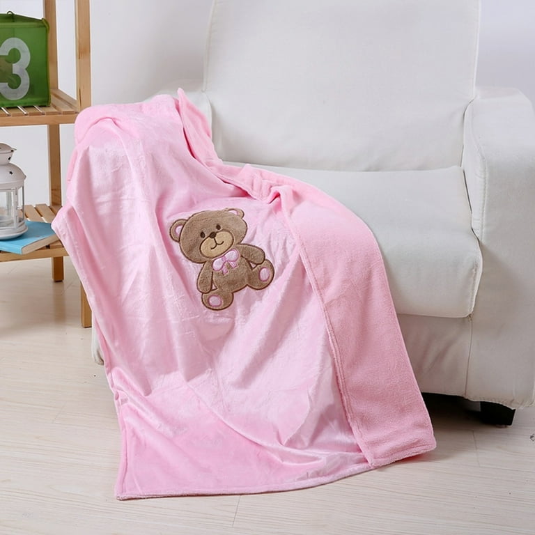 Pink teddy blanket new arrivals