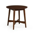 thumbnail image 1 of Noble House Hiland Wood End Table, Walnut, 1 of 5