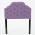 thumbnail image 1 of Noble House Kathleen Twin Fabric Tufted Kid's Headboard, Light Purple, 1 of 18