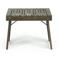 thumbnail image 1 of Noble House Kyoto Outdoor Folding Side Table Gray, 1 of 9