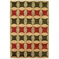 thumbnail image 1 of Noble House LEG150546 4 x 6 ft. Legacy Area Rug - Rust & Green, 1 of 3