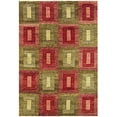 thumbnail image 1 of Noble House LEG150569 6 x 9 ft. Legacy Area Rug - Rust & Green, 1 of 3