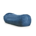 thumbnail image 1 of Noble House Logan Suede Bean Bag Chair Cover, Midnight Blue, 1 of 3