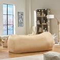 thumbnail image 1 of Noble House Logan Suede Bean Bag Chair Cover, Tuscany, 1 of 4