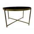 thumbnail image 1 of Noble House Lotus Metal Coffee Table - Round, 1 of 4