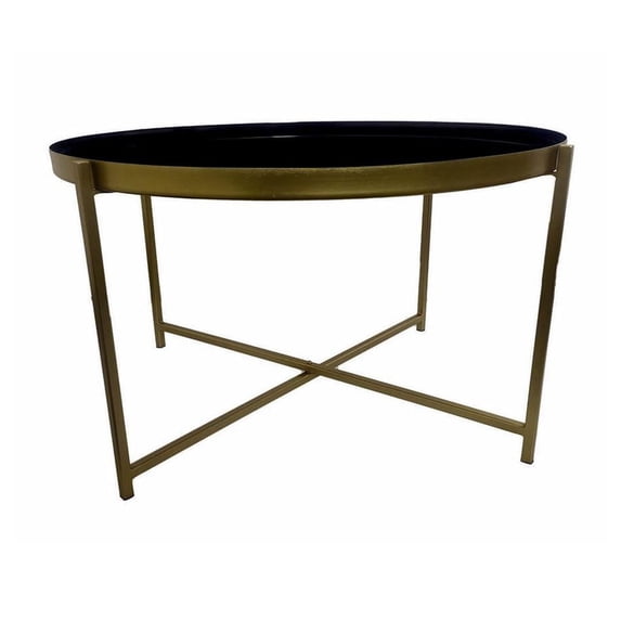 Noble House Lotus Metal Coffee Table - Round