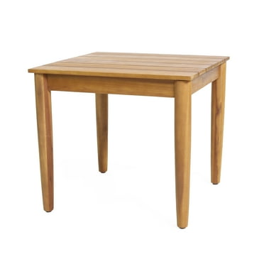 Noble House Magnolia Outdoor Acacia Wood Side Table Teak