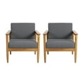 thumbnail image 1 of Noble House Magnolia Outdoor Club Chair  Teak, 1 of 7