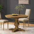 thumbnail image 1 of Noble House Merlene Indoor Wood Circular Dining Table, Natural, 1 of 6