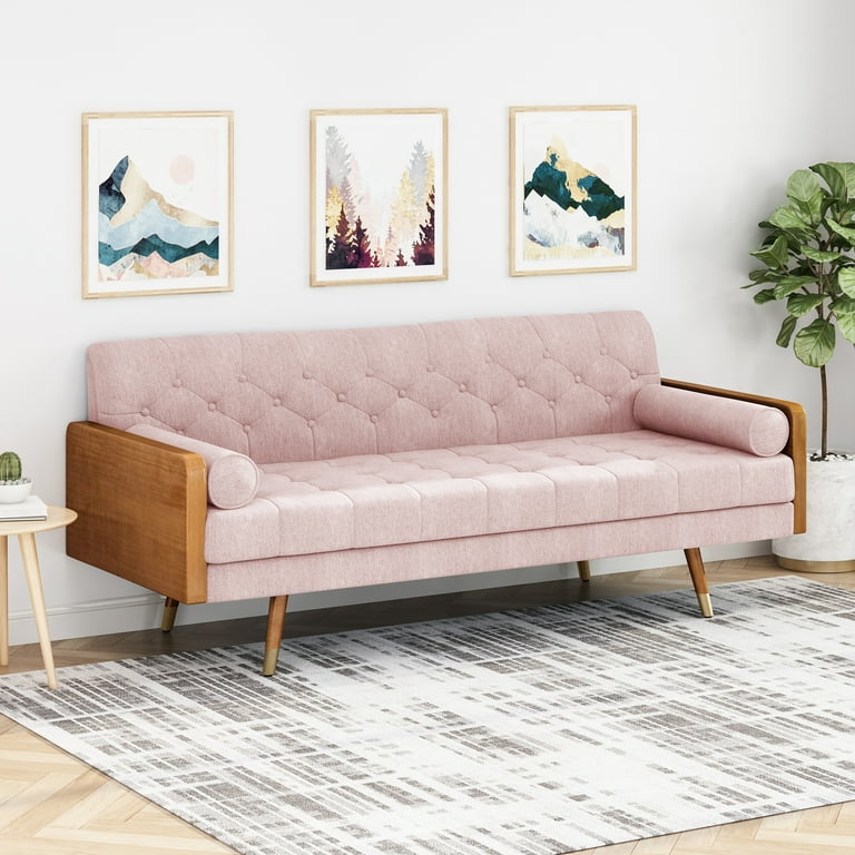 Tufted fabric sofa online