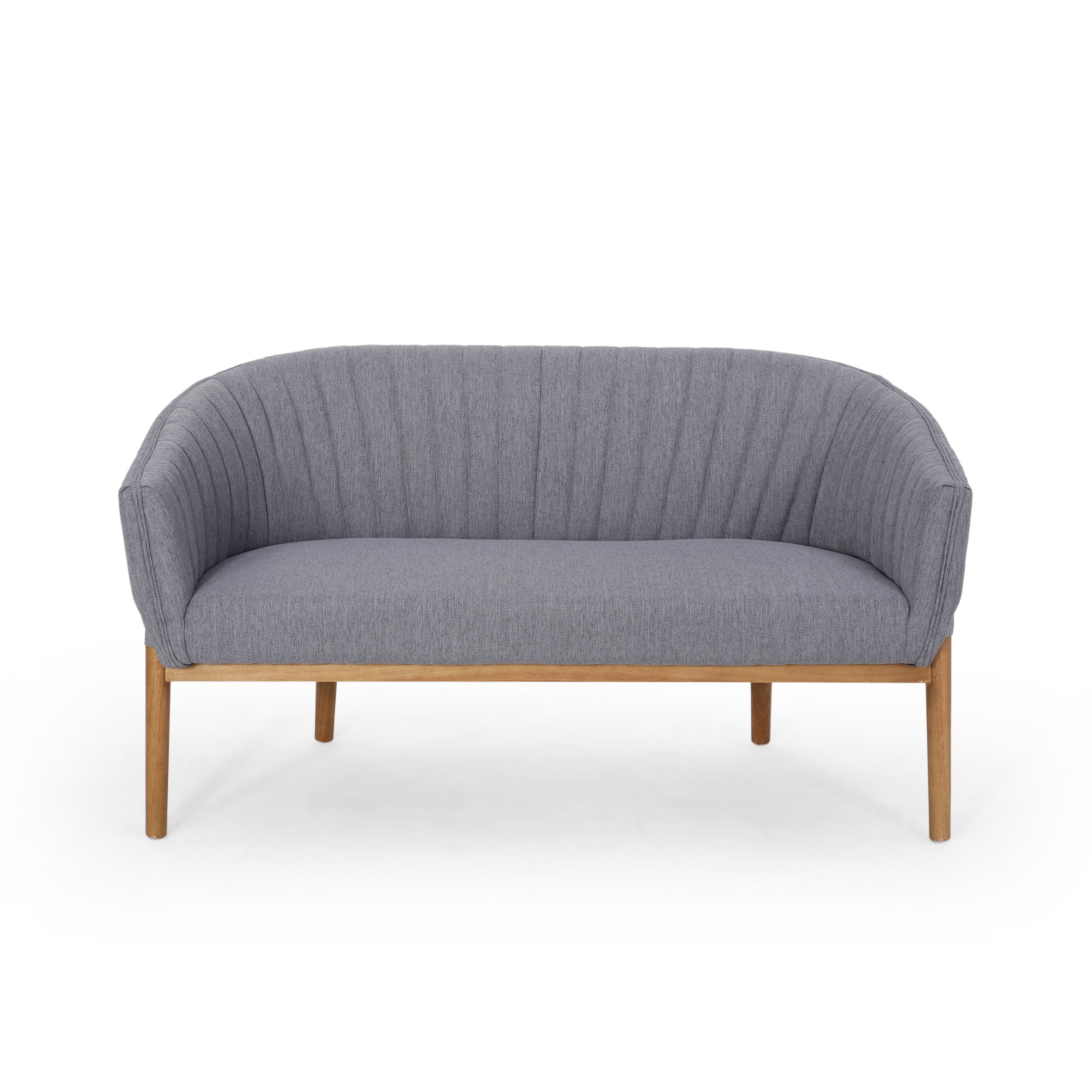 Noble House Nickolas Loveseat, Charcoal