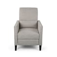 thumbnail image 1 of Noble House Pale Standard Contemporary Push Back Recliner, Gray, 1 of 7