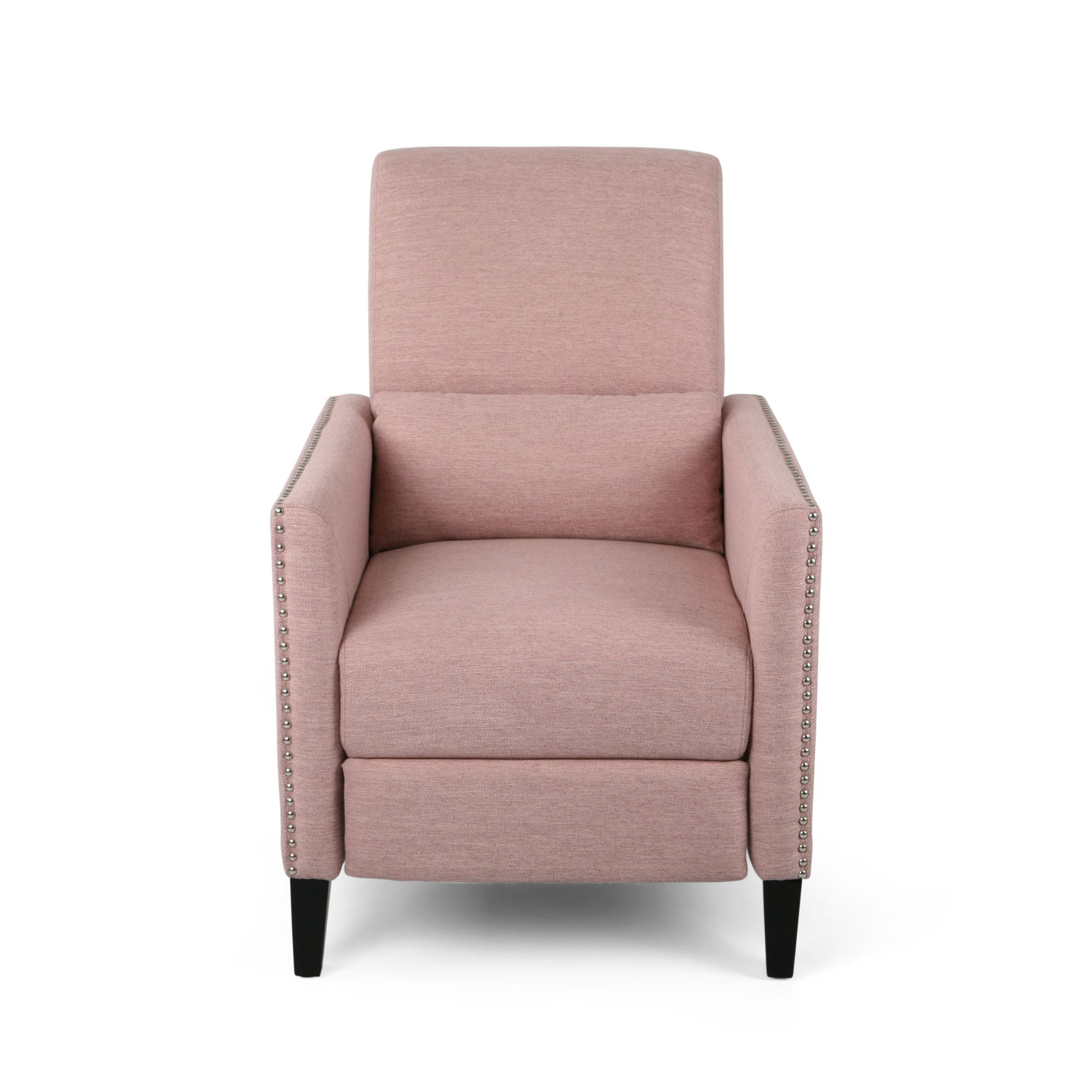 Blush pink 2024 recliner chair