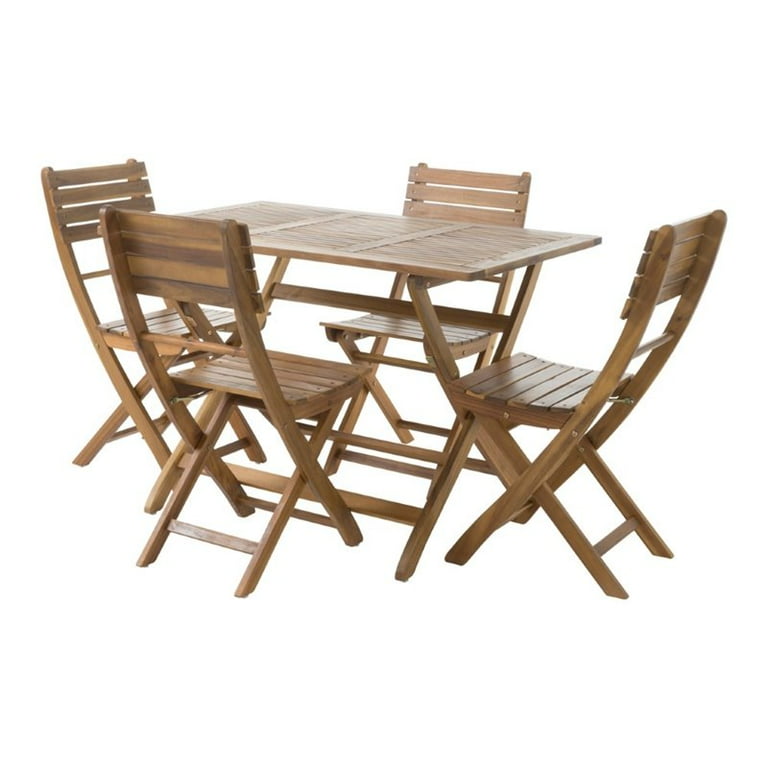 5 piece folding dining set online walmart