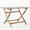thumbnail image 1 of Noble House Positano Wooden Foldable Patio Dining Table in Natural, 1 of 10