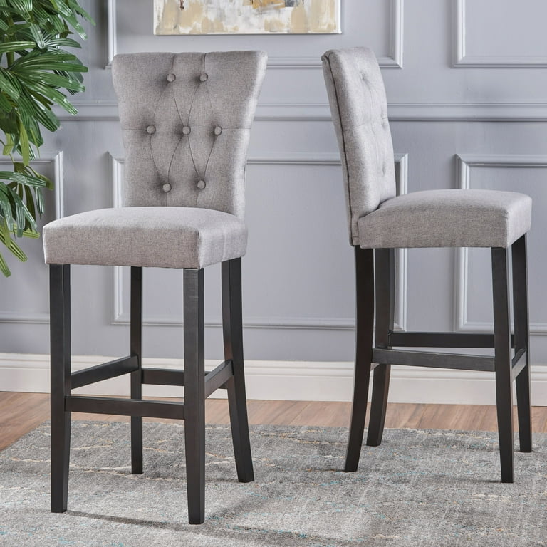 Fabric bar stools set of 2 sale