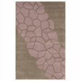 thumbnail image 1 of Noble House Riviera Pink/Brown Area Rug, 1 of 5