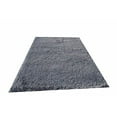 thumbnail image 1 of Noble House Royal Shag Area Rug, 5' x 7', Grey, 1 of 1