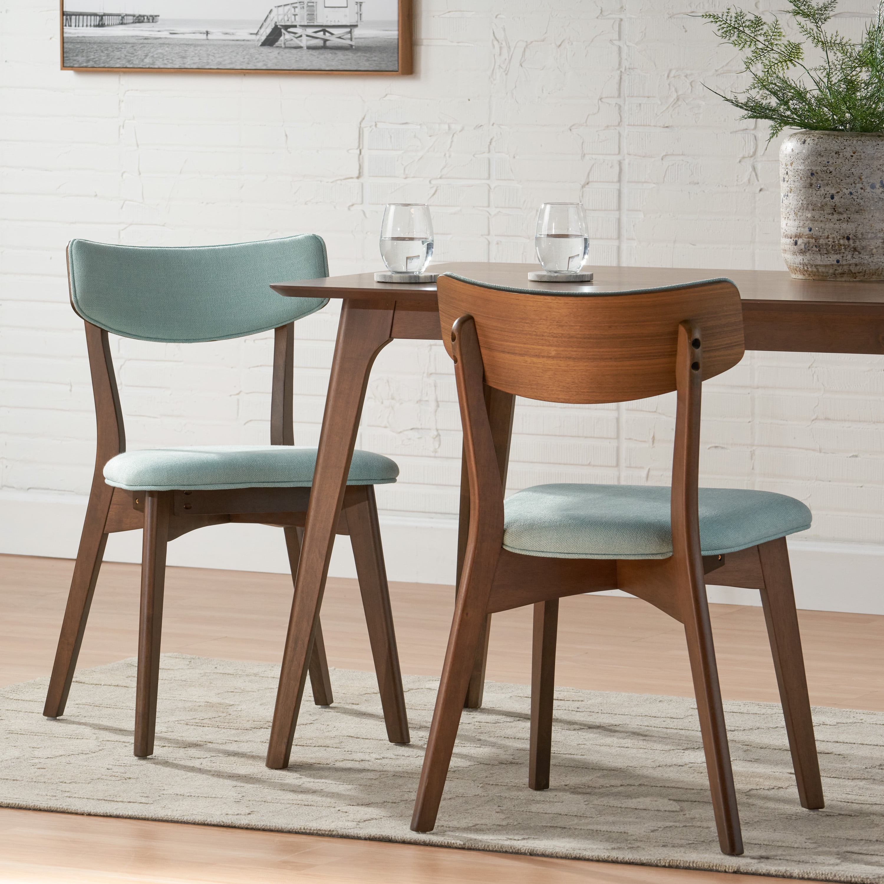 Mid century fabric dining chairs new arrivals