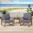 thumbnail image 1 of Noble House Samwell Outdoor  Club Chairs  Dark Gray, 1 of 13