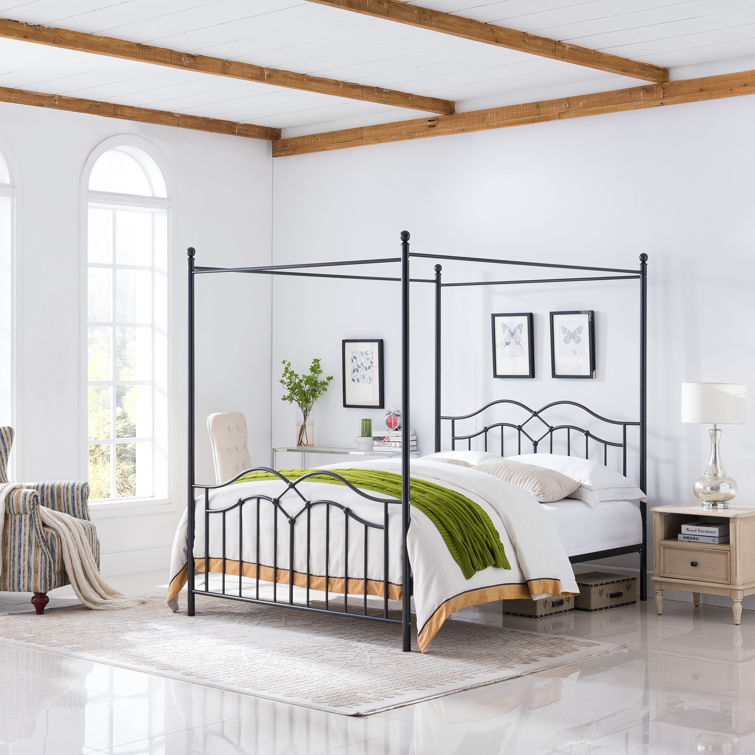 Traditional online canopy bed