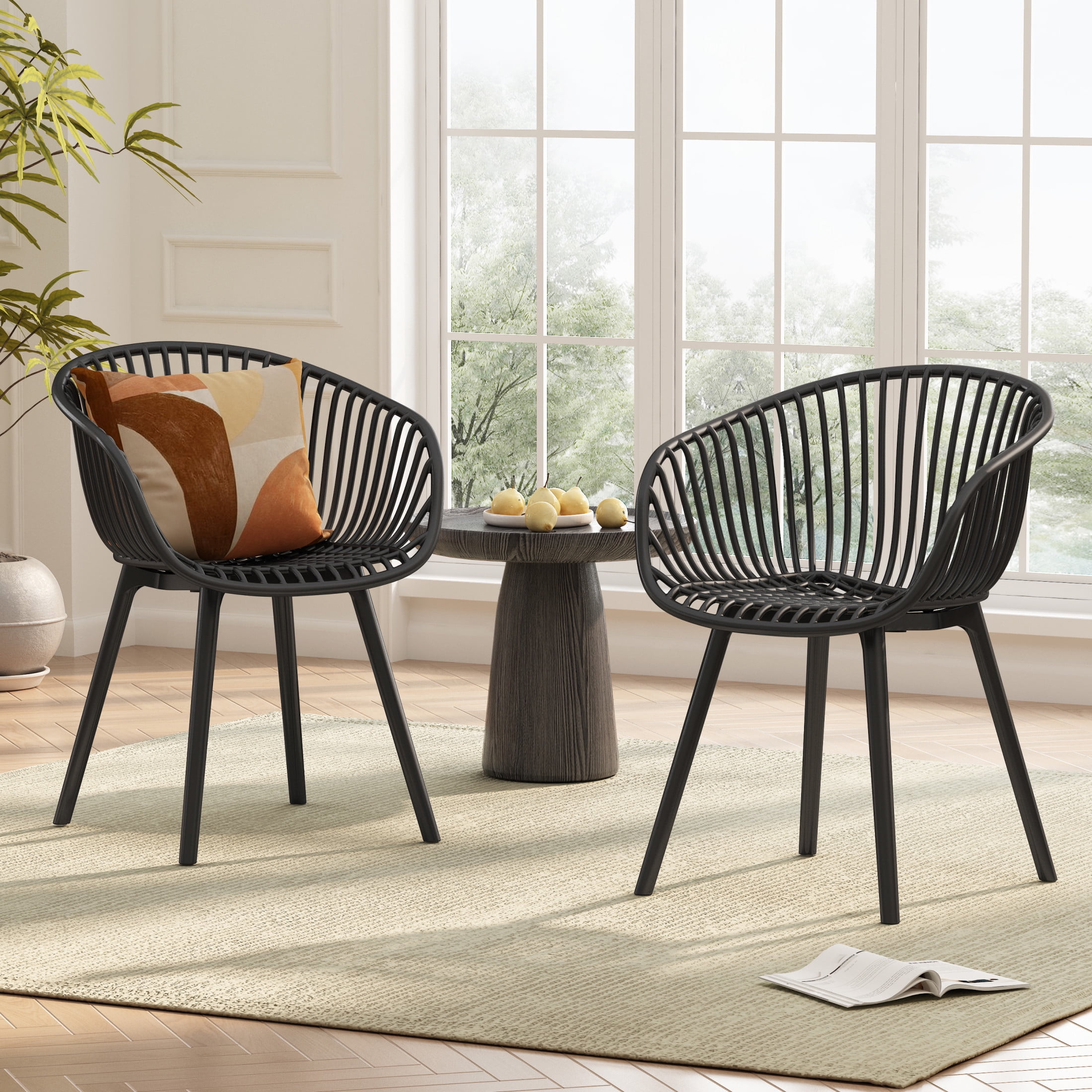 Noble House Samwell Outdoor Club Chairs Teak Walmart