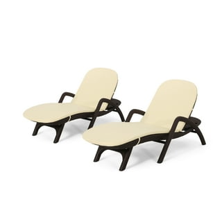 Outdoor Chaise Lounges with Cushions in Patio Chairs Walmart