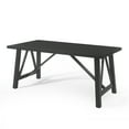 thumbnail image 1 of Noble House Wiers Wood Dining Table, Black, 1 of 7