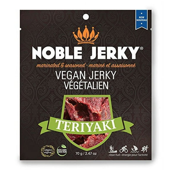 Noble Jerky - Vegan Jerky Teriyaki - 2.47 oz.