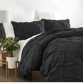 thumbnail image 1 of Noble Linen's 3 Piece Pinch Pleat Duvet Cover Set, 1 of 7
