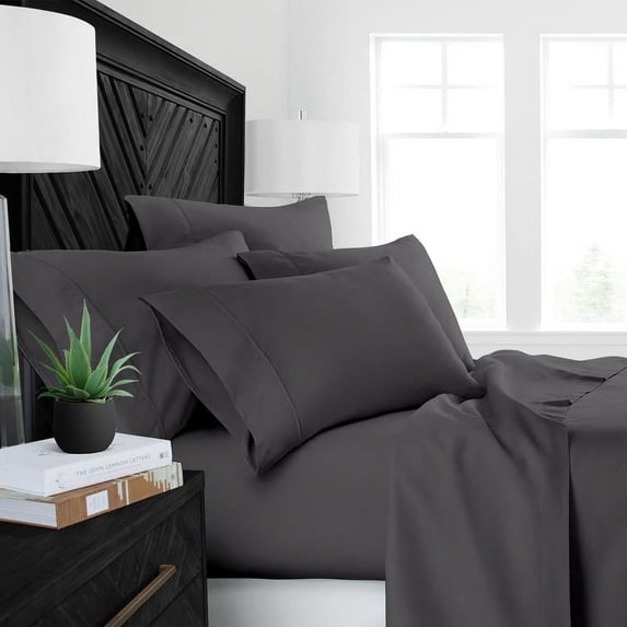 Noble Linen's 4 Piece Aloe Vera Microfiber Sheet Set