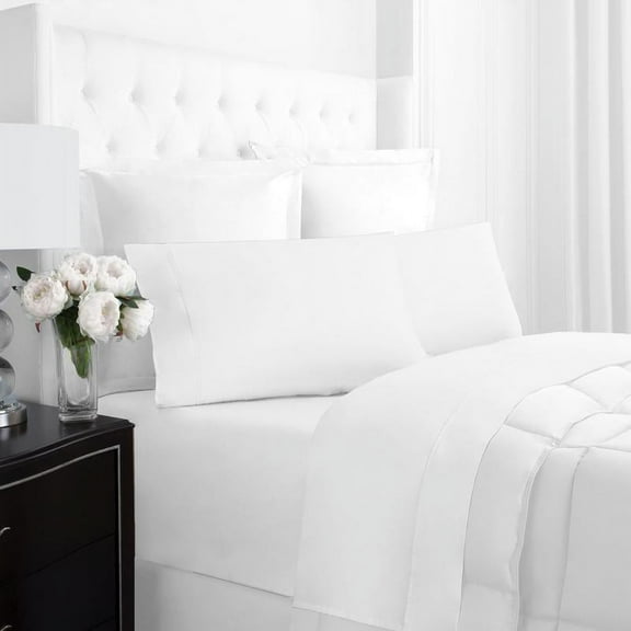 Noble Linen's 4 Piece Cotton Sheet Set