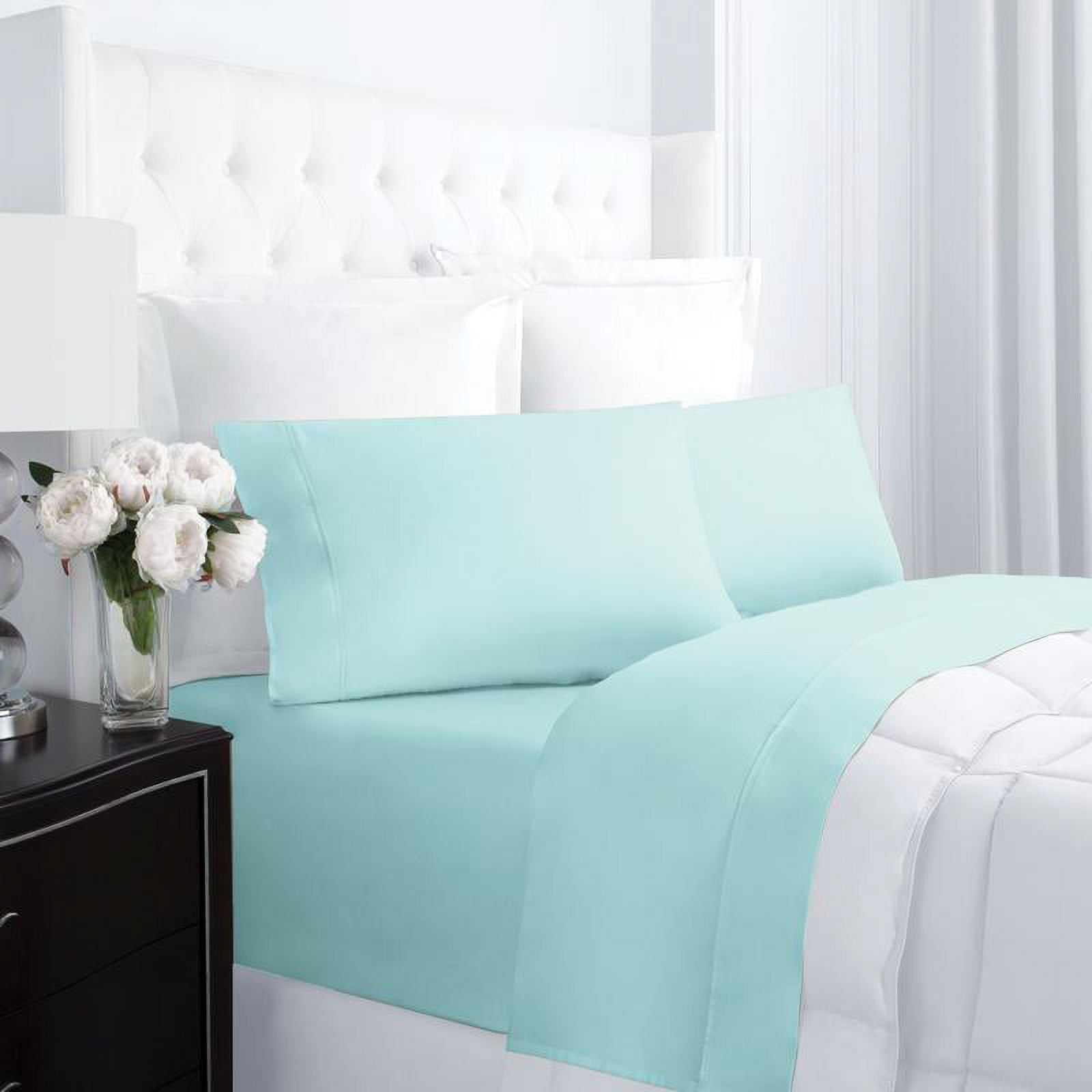 Noble Linen's 4 Piece Cotton Sheet Set