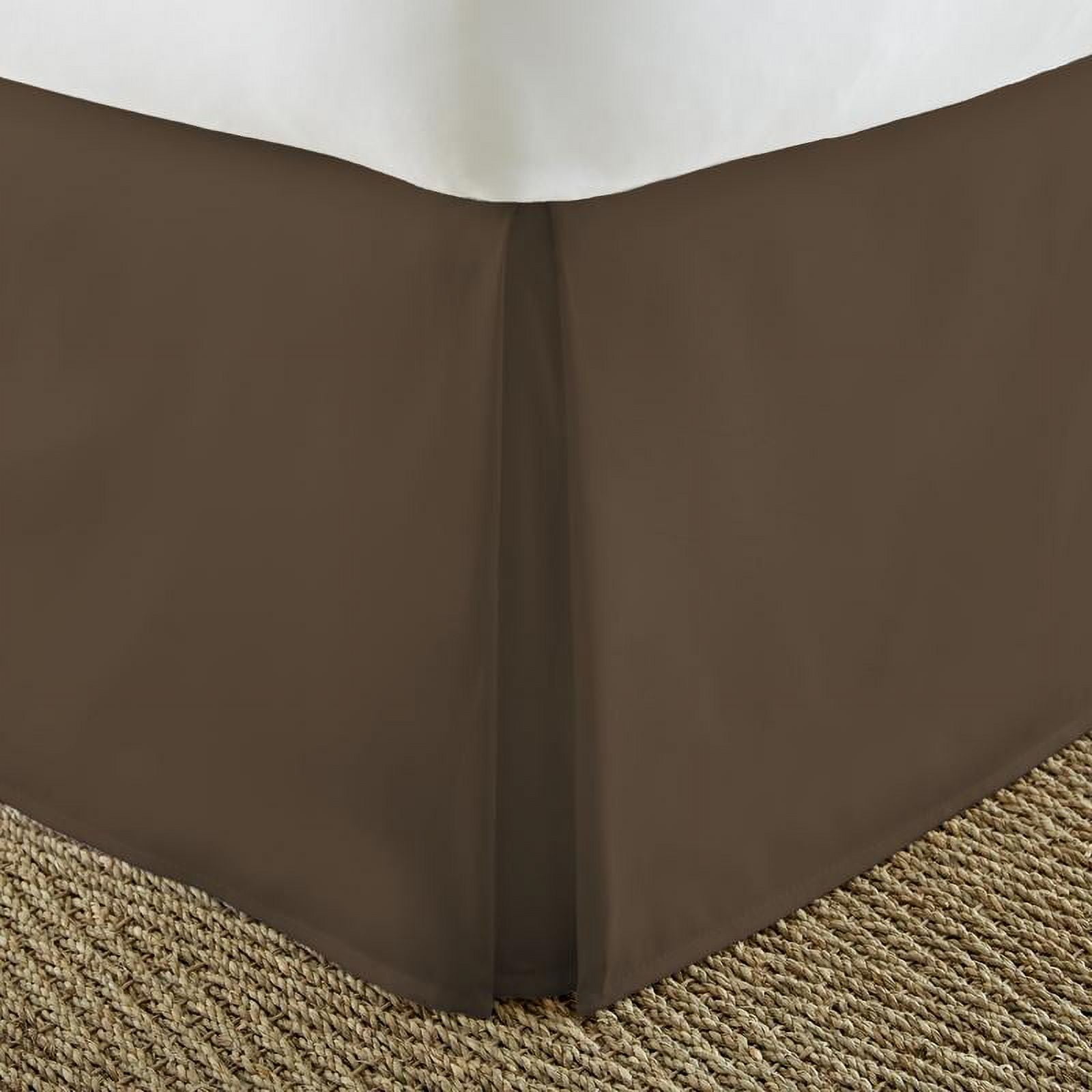 Noble Linen's Bed Skirt with 15 inch Drop