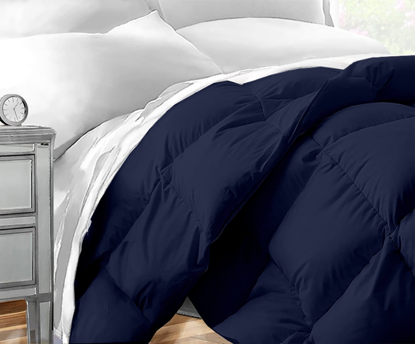Noble Linen's Goose Down Alternative Comforter