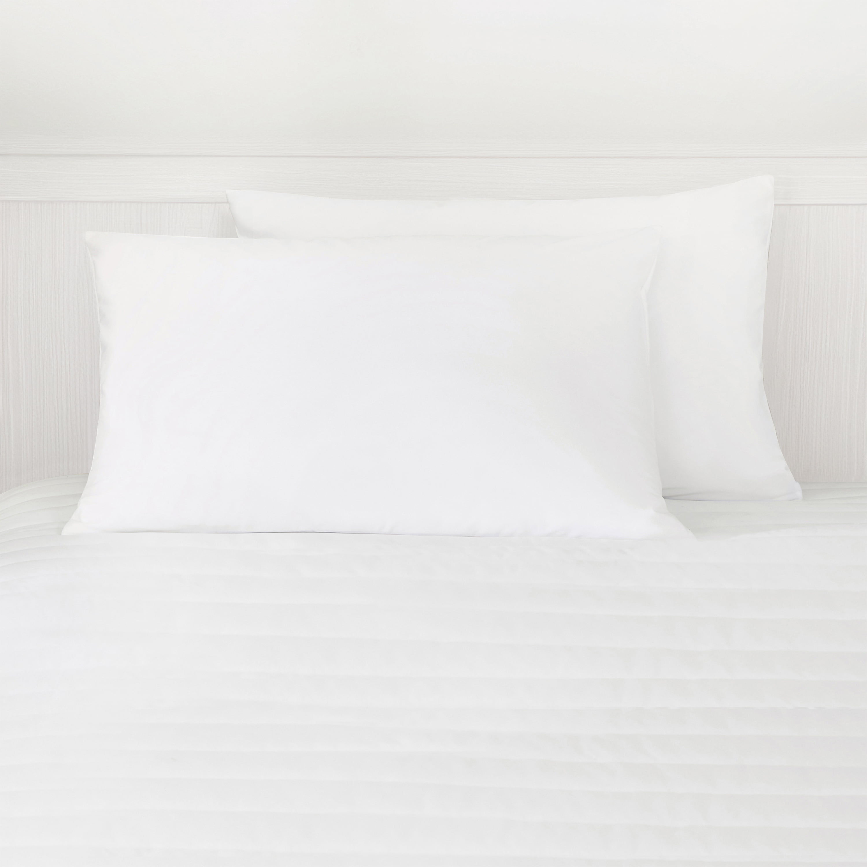 Noble Linens 2 Pack Pillow Protector - 100% Polyester Jersey Knit, King