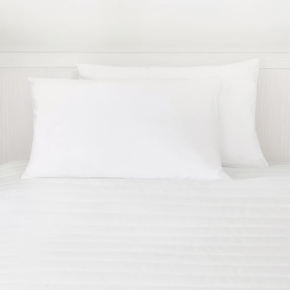 Noble Linens 2 Pack Pillow Protector - 100% Polyester Jersey Knit, King