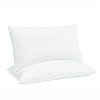 Noble Linens 2-Pack Plush Bed Pillows Set, Standard/Queen