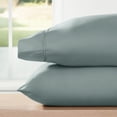 thumbnail image 1 of Noble Linens 2 Piece Pillow Case Set, Ocean, King, 1 of 10