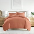 thumbnail image 1 of Noble Linens 3-Piece Clay Duvet Cover Set, King/ Cal King, 1 of 9