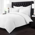 thumbnail image 1 of Noble Linens 3 Piece Duvet Hotel Collection Cover Set with Embossed Chevron Pattern, 1 of 1