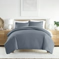 thumbnail image 1 of Noble Linens 3-Piece Stone Duvet Cover Set, Full/Queen, 1 of 9