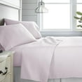 thumbnail image 1 of Noble Linens 300 Thread Count 4 Piece Bed Sheet Set - 100% Cotton, 1 of 9