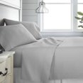 thumbnail image 1 of Noble Linens 300 Thread Count 4 Piece Bed Sheet Set - 100% Cotton, 1 of 1