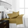 thumbnail image 1 of Noble Linens 4 Piece Hotel Collection Sheet Set with Embossed Stripes, 1 of 1