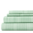 thumbnail image 1 of Noble Linens 4 Piece Pattern Microfiber Bed Sheets Set, Forest Thatch, Full, 1 of 9